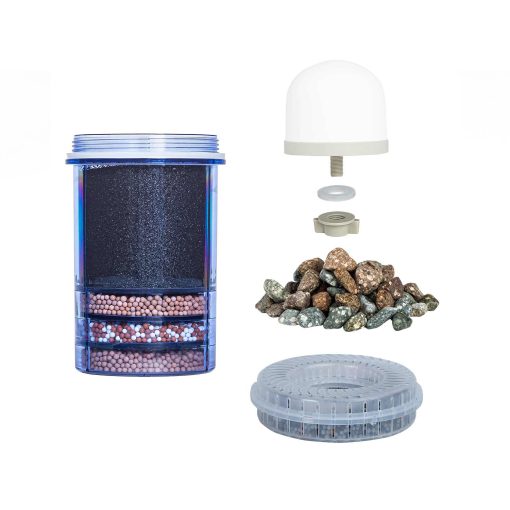 complete set filters en stenen aqualine 5 – alkalisch